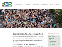 Tablet Screenshot of jahngymnasium-rathenow.de